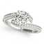 2 CTW Certified VS/SI Diamond Bypass Solitaire Ring 14K - 2