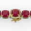 46 CTW Ruby & Micro Pave VS/SI Diamond Halo Designer