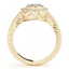 2 CTW Certified VS/SI Diamond Solitaire Halo Ring 14K - 2