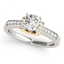 0.86 CTW Certified VS/SI Diamond Solitaire Ring 14K