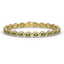 10.54 CTW Tourmaline & Diamond Halo Bracelet 10K Yellow