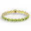 32 CTW Peridot & VS/SI Diamond Tennis Micro Pave Halo - 2