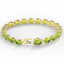 32 CTW Peridot & VS/SI Diamond Tennis Micro Pave Halo - 3