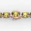 19.25 CTW Citrine & VS/SI Diamond Tennis Micro Pave