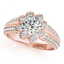 1.5 1.50 CTW Certified VS/SI Diamond Solitaire Halo