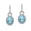 6 CTW Aquamarine & Micro Pave Halo VS/SI Diamond