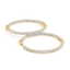 3.33 CTW Diamond VS/SI Certified 44 Mm Hoop Earrings