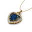 4 CTW Sapphire & VS/SI Diamond Designer Inspired Heart - 2