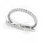 0.33 CTW Certified VS/SI Diamond Fashion Ring 14K White - 2