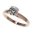 0.97 CTW Certified H-SI/I Quality Diamond Solitaire
