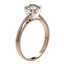 0.97 CTW Certified H-SI/I Quality Diamond Solitaire - 3