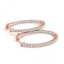 2 CTW Diamond VS/SI Certified 30 Mm Hoop Earrings 14K