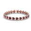 25 CTW Garnet & Micro Pave VS/SI Diamond Bracelet Heart - 2