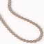 20.71 CTW Aquamarine & Diamond Halo Necklace 10K Rose - 2