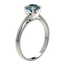 1.05 CTW Certified Intense Blue SI Diamond Solitaire - 2