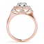 1.25 CTW Certified VS/SI Diamond Solitaire Halo Ring - 2