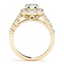 2.22 CTW Certified VS/SI Diamond Solitaire Halo Ring - 2
