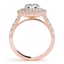 2.25 CTW Certified VS/SI Diamond Solitaire Halo Ring - 2