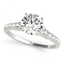 0.75 CTW Certified VS/SI Diamond Solitaire Ring 14K - 2