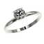 0.77 CTW Certified H-SI/I Quality Diamond Solitaire - 2