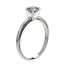 0.77 CTW Certified H-SI/I Quality Diamond Solitaire - 3