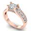 2.55 CTW Certified VS/SI Diamond Art Deco Micro Ring - 2