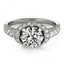 1.75 CTW Certified VS/SI Diamond Solitaire Halo Ring