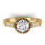 1.22 CTW Certified VS/SI Diamond Solitaire Art Deco