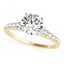 0.75 CTW Certified VS/SI Diamond Solitaire Ring 14K - 2