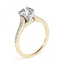 0.75 CTW Certified VS/SI Diamond Solitaire Ring 14K - 3