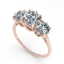 2 CTW Solitaire VS/SI Cushion Diamond 14K Rose Gold - 2