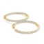 1.25 CTW Diamond VS/SI Certified 25 Mm Hoop Earrings