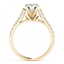 1 CTW Certified VS/SI Diamond Solitaire Ring 14K Yellow - 2