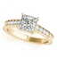 0.65 CTW Certified VS/SI Princess Diamond Solitaire