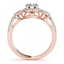1.15 CTW Certified VS/SI Diamond Solitaire Halo Ring - 2