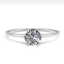 0.51 CTW VS/SI Diamond Art Deco Ring 14K White Gold