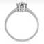 0.51 CTW VS/SI Diamond Art Deco Ring 14K White Gold - 3