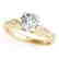 0.6 CTW Certified VS/SI Diamond Solitaire Antique Ring