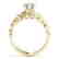0.6 CTW Certified VS/SI Diamond Solitaire Antique Ring - 2