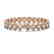 15.85 CTW Pear Diamond Designer Bracelet 18K Rose Gold - 2