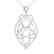 1.80 CTW Micro Pave VS/SI Diamond Heart Necklace