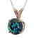 1.55 CTW Certified Intense Blue SI Diamond Solitaire - 2