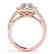 2.5 CTW Certified VS/SI Diamond Solitaire Halo Ring 14K - 2