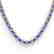 56 CTW Tanzanite Eternity Designer Inspired Tennis - 2