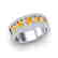 2 CTW Citrine & Micro VS/SI Diamond Inspired B& Ring - 2