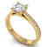 1.26 CTW Certified VS/SI Diamond Solitaire Art Deco - 2