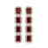12.73 CTW Garnet & Diamond Halo Earrings 10K Rose Gold