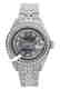 Rolex Men's Stainless Steel, QuickSet, Diam Dial &