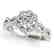 1.69 CTW Certified VS/SI Diamond Solitaire Halo Ring