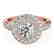 2.25 CTW Certified VS/SI Diamond Solitaire Halo Ring